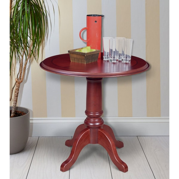 Regency Prestige 30" Round Table,Mahogany TVCTR30MH