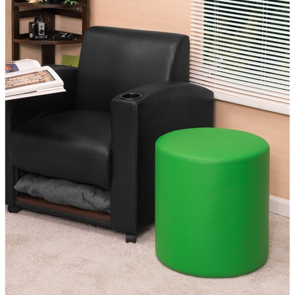 Regency Logan Round Ottoman,Envy Green N6262EG Regency Logan Round Ottoman,Envy Green N6262EG