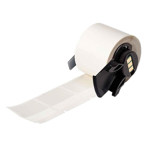 Brady Wraparound Label, White, Vinyl, 1-1/2 in W M6-32-427