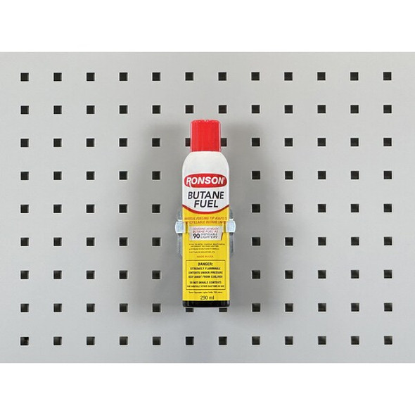 Triton Products 1-1/2 In. to 2-3/4 In. Hold Range Steel Extended Spring Clip for LocBoard, PK5 53130