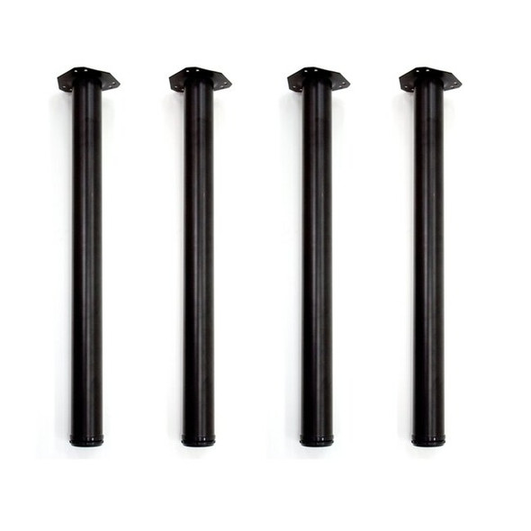 Kee Regency Kee Post Table Legs - Black, PK4 MTBP27BK