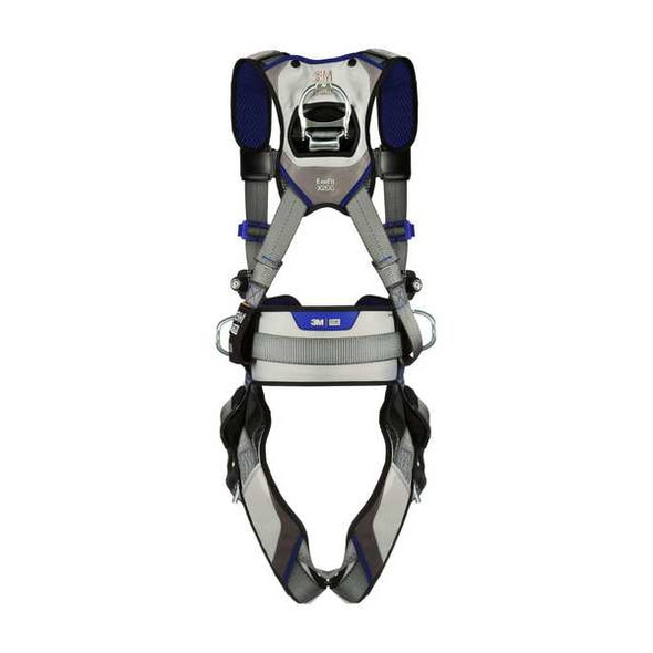 ExoFit(TM) X200 Fall Protection Harness, L, 420 lb, Quick-Connect Chest/ Tongue Leg Straps