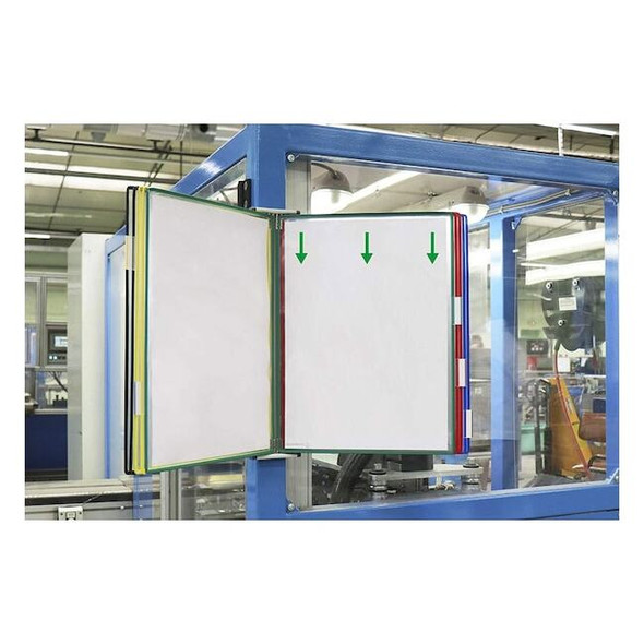 Tarifold Wall Unit,10 Pockets Asst,Landscape W291B