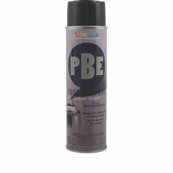 PBE Professional Spray Trim Gloss Black Paint 20-1677