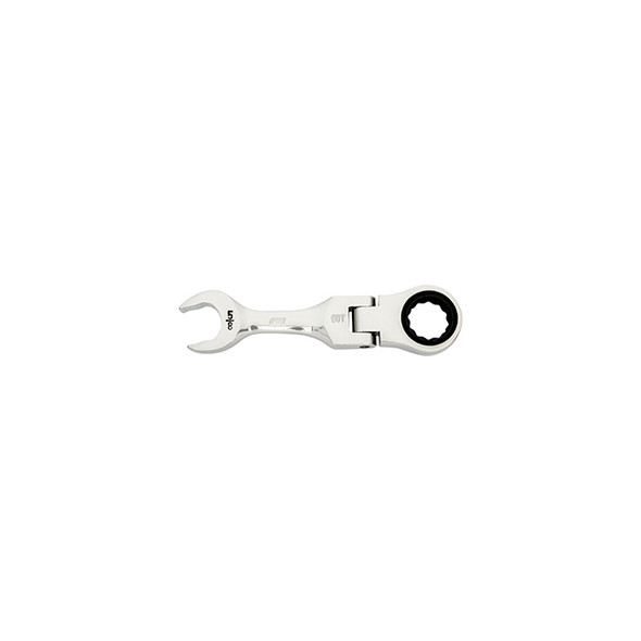 5/8" 90-Tooth 12 Point Stubby Flex Combination Ratcheting Wrench 86875