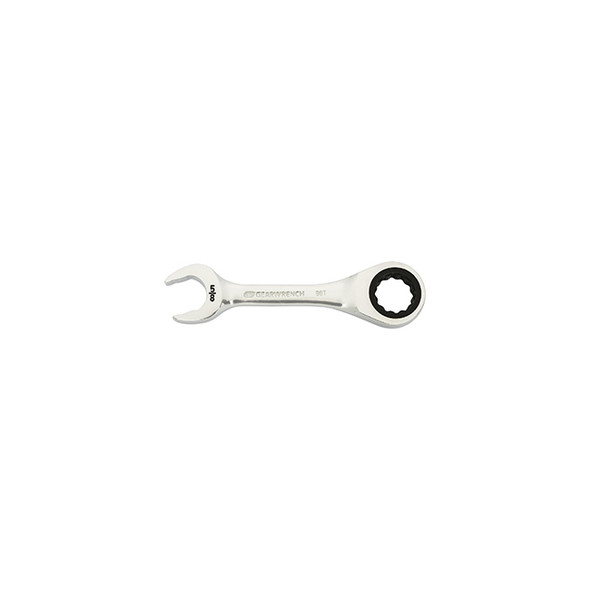5/8" 90-Tooth 12 Point Stubby Combination Ratcheting Wrench 86855