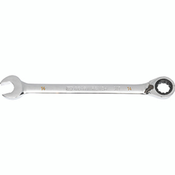 14mm 90-Tooth 12 Point Reversible Ratcheting Wrench 86614