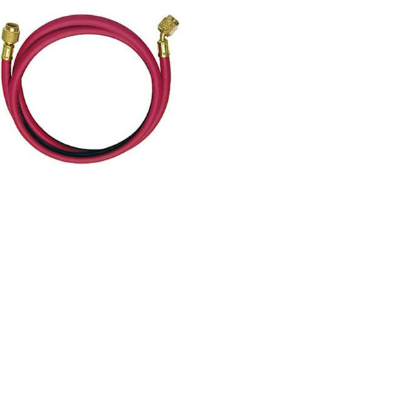 72" Red R134a Hose with 1/2" Acme-F and 14mm-M Auto A/C Fittings 84723