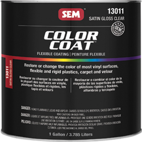 COLOR COAT Clears - Satin Gloss Clear 13011