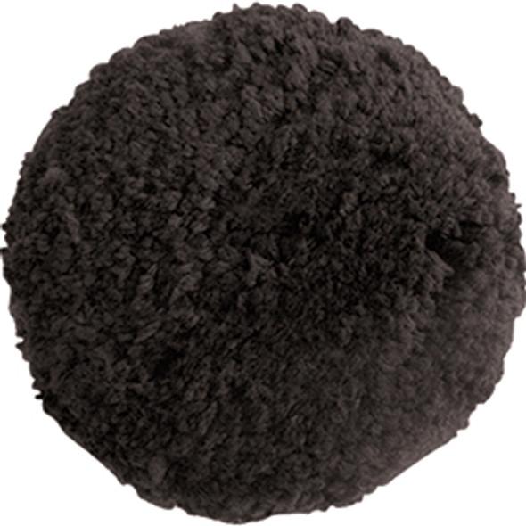 Black Wool Double Sided-Quick-Connect Pads 890083WDP