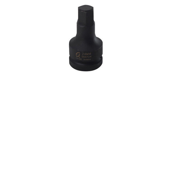 1" Dr Hex Dr Impact Socket, 24mm 560724