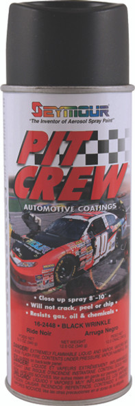 Pit Crew Black Wrinkle Texture Paint 16-2448