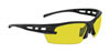 Black Frame Spectro Safety Glasses with Yellow Lens 5511-03