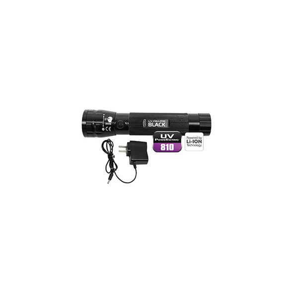UV Phazer Black 395nm Professional UV Leak Detection Light - Rechargeable EW40395