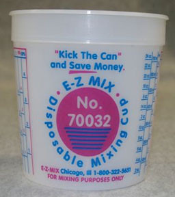 1 Quart Mixing Cups,100/Box 70032