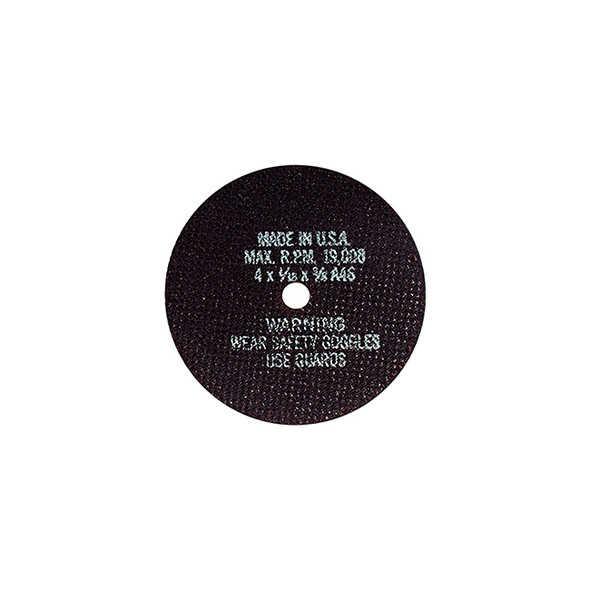 4" Cut-Off Wheels - 4" x 1/16" x 3/8" - 5 PC 3810