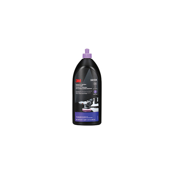 3M Perfect-It Random Orbital Polish 34134, 1 Quart (32 fl oz/946 mL), 6/Case 34134