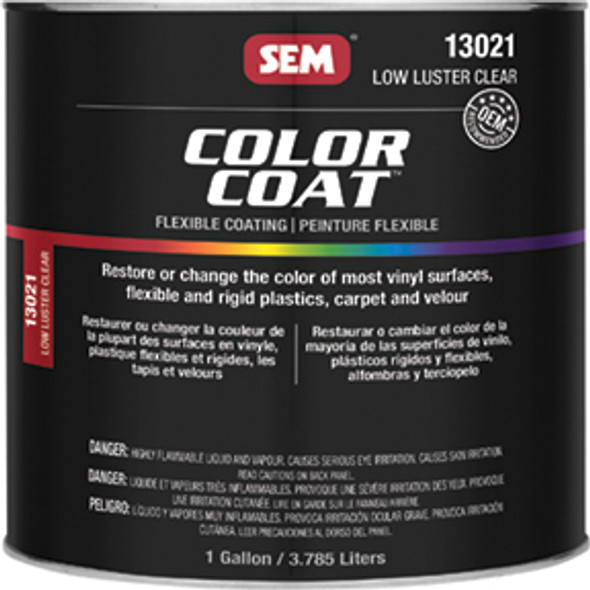 COLOR COAT Clears - Low Luster Clear 13021