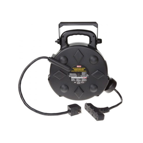 50' Retractable Polymer Cord Reel w/All-Weather Cord SL-8906