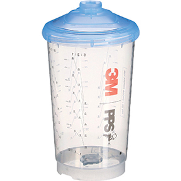 3M PPS SERIES 2.0 VENTED SPRAY CUP KIT 26164, LARGE (32.1 FL OZ, 950ML), 125 MICRON FILTER, 50/KIT 26164