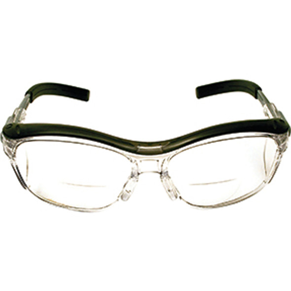 3M Nuvo Reader Protective Eyewear 11434-00000-20 Clear Lens Grey Frame +1.5 Diopter 20 ea/Case 11434-00000-20