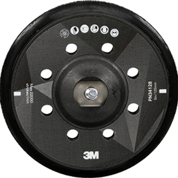 3M Perfect-It ROP Backup Pad 34128, 5 in (130 mm), 5/Case 34128