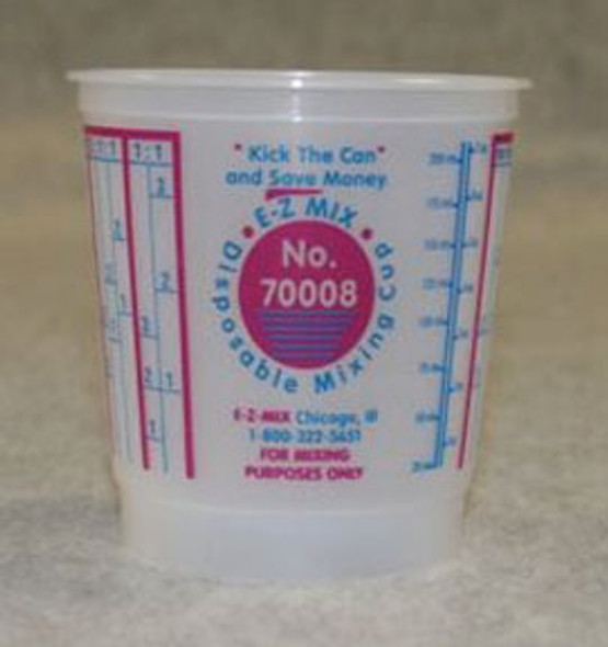 1/2-Pint Plastic Mixing Cups, box of 100 70008