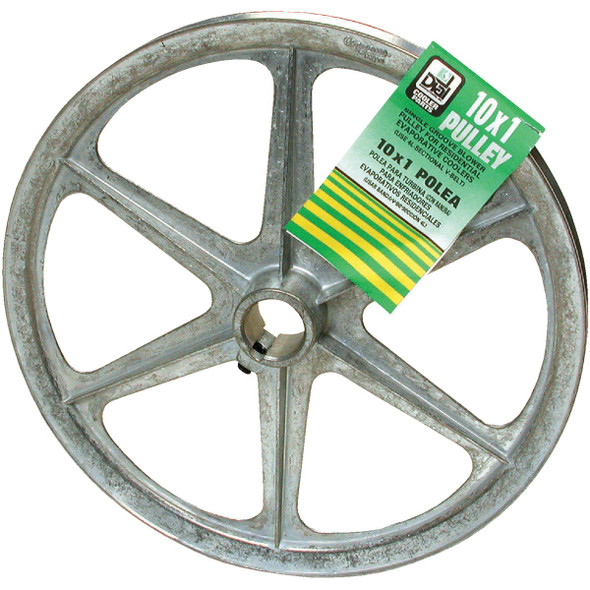 Dial 10 In. x 1 In. Blower Pulley with Keyway 6324
