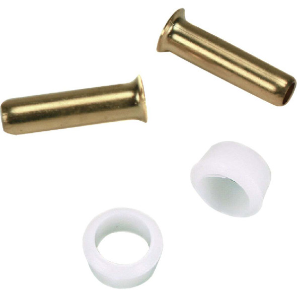 Delrin 1/4 In. Poly Tube Insert Adapter (2-Pack) 9512