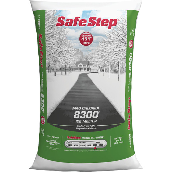 Safe Step 8300 50 Lb. Magnesium Chloride Ice Melt Pellets 3122868