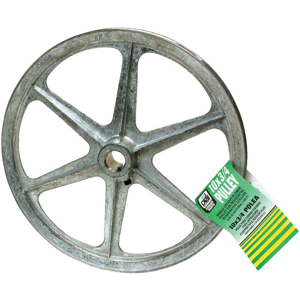 Dial 10 In. x 3/4 In. Blower Pulley with Keyway 6323