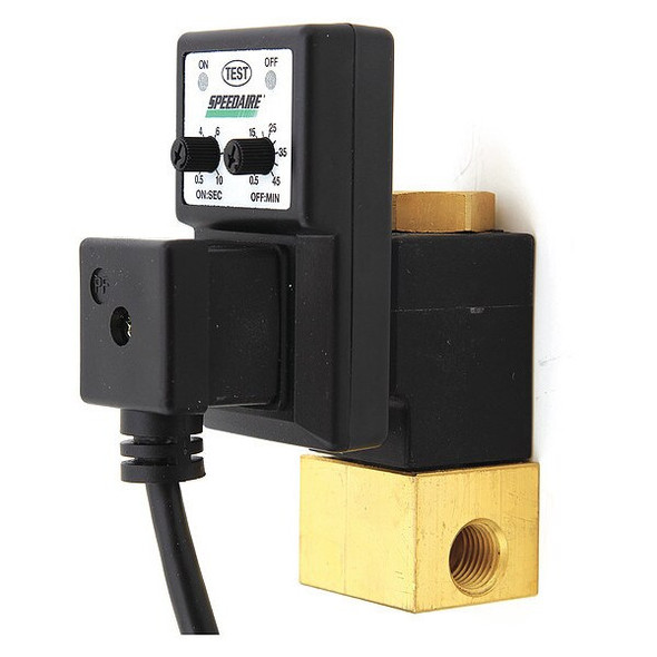 Speedaire Auto Drain Valve,230V,1/4 In.,0.75 gpm 13X537 Speedaire Auto Drain Valve,230V,1/4 In.,0.75 gpm 13X537