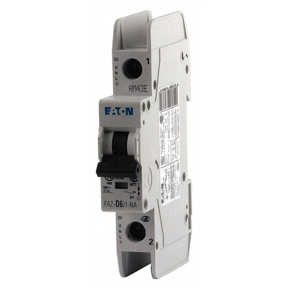 Eaton IEC Mini Circuit Breaker,1A,1P,277/480V FAZ-D1/1-NA-SP