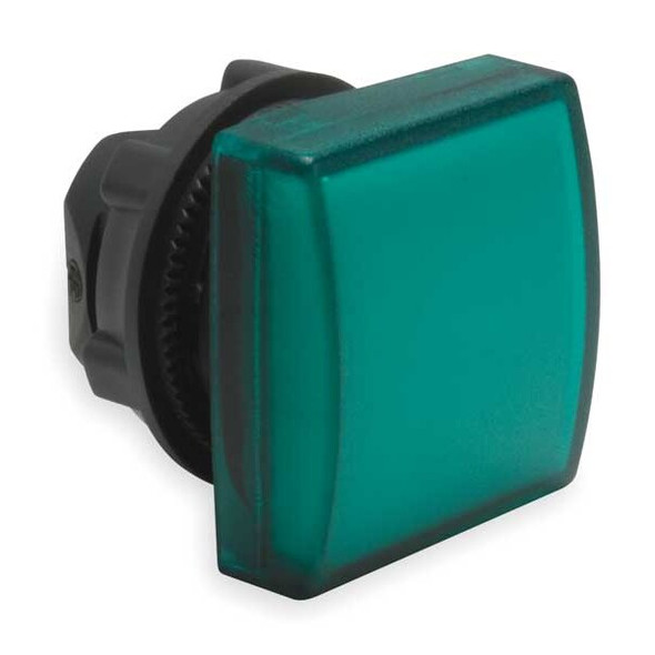 Schneider Electric Pilot Light Head,Green,LED ZB5CV033