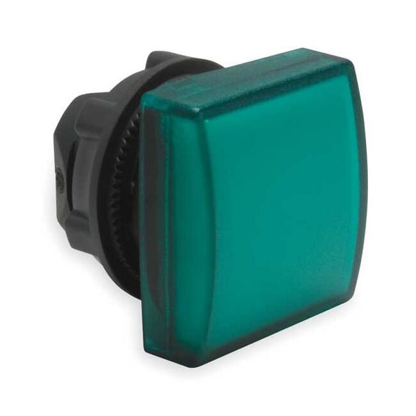 Schneider Electric Pilot Light Head,Green,LED ZB5CV033