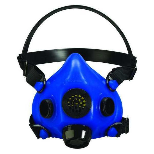 Half Mask Respirator, RU8500, Not Rated, Threaded, Size, M 0 Cartridges Included