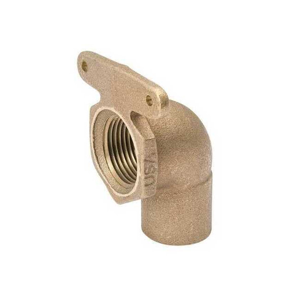 Streamline 1/2" C x FPT Copper 90 Degree High Ear Elbow A 03038NL