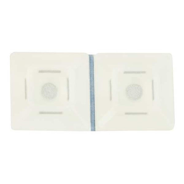 3m Cable Tie Base,4 Way,Natural,PK500 CTB75X75NTA-C