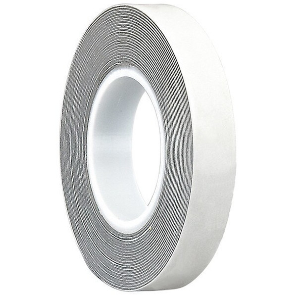 Double-Sided Foam Tape, 1 in W, 36 yd L, 1/32 in, Foam, Double-Sided