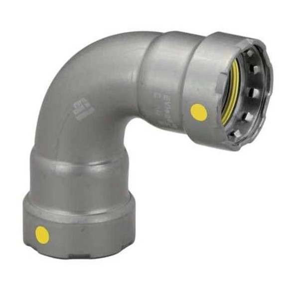 Viega Elbow, Steel, Press-fit 2", Press-fit 2" 25226
