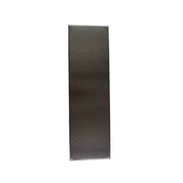 58" x 60" Panel Toilet Partition, 304 Stainless Steel, Satin
