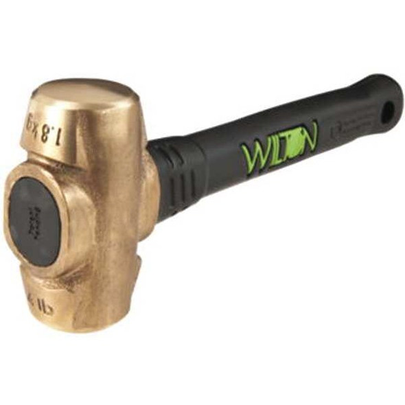 Wilton Sledge Hammer,16 in. L,Brass,8 lb. 90816