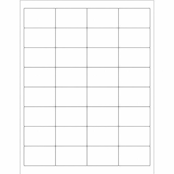 Tape Logic Rctnglr Laser Label,2"x1-1/4",PK3200 LL110 Tape Logic Rctnglr Laser Label,2"x1-1/4",PK3200 LL110