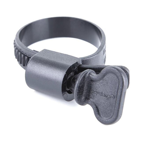 Worm Gear Hose Clamp, Plastic, Hex, PK10