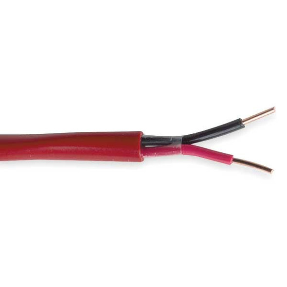 Carol Fire Alarm Cable, 2 C, Red, PVC, 1000 ft. E3602S.41.03