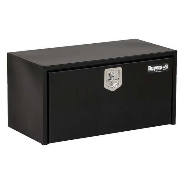15x13x36 Inch Black Steel Underbody Truck Box with T-Handle