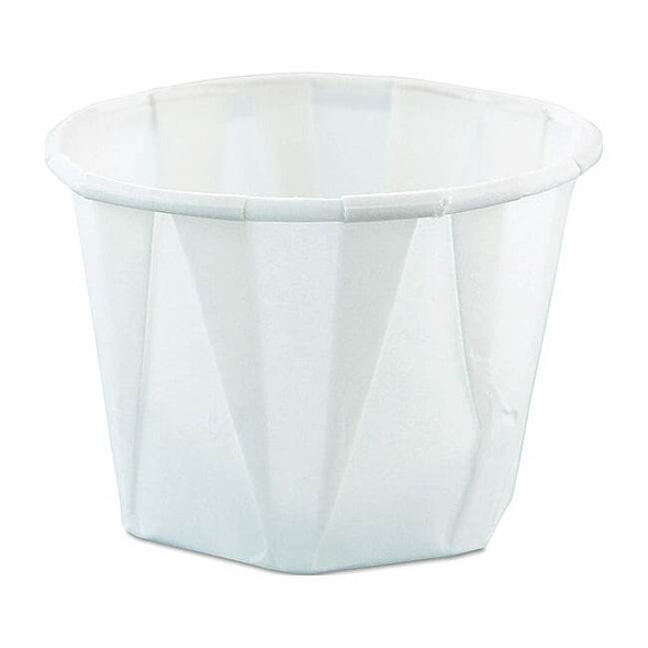 Manufacturer Varies Disposable Portion Cup,1 oz,White,PK5000 100-2050