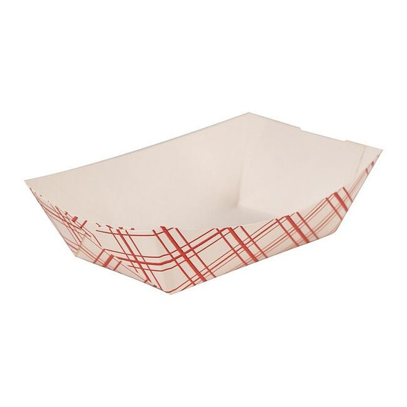 Manufacturer Varies Paper Disposable Food Tray 1/4 lb., Red, Pk1000 EFT25