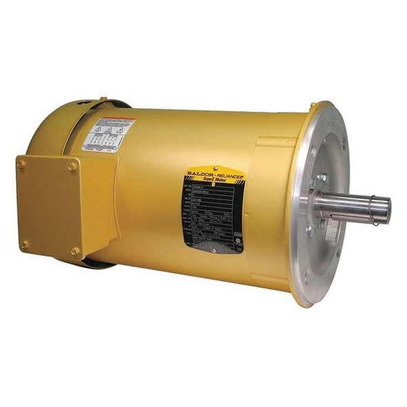 Three-Phase General Purpose Motor, 3 HP, 182TC Frame, 208-230/460V AC Voltage
