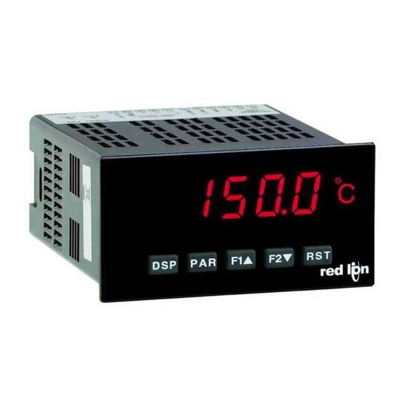 Red Lion Controls Digital Panel Meters,Red LED,PAX PAXT0000